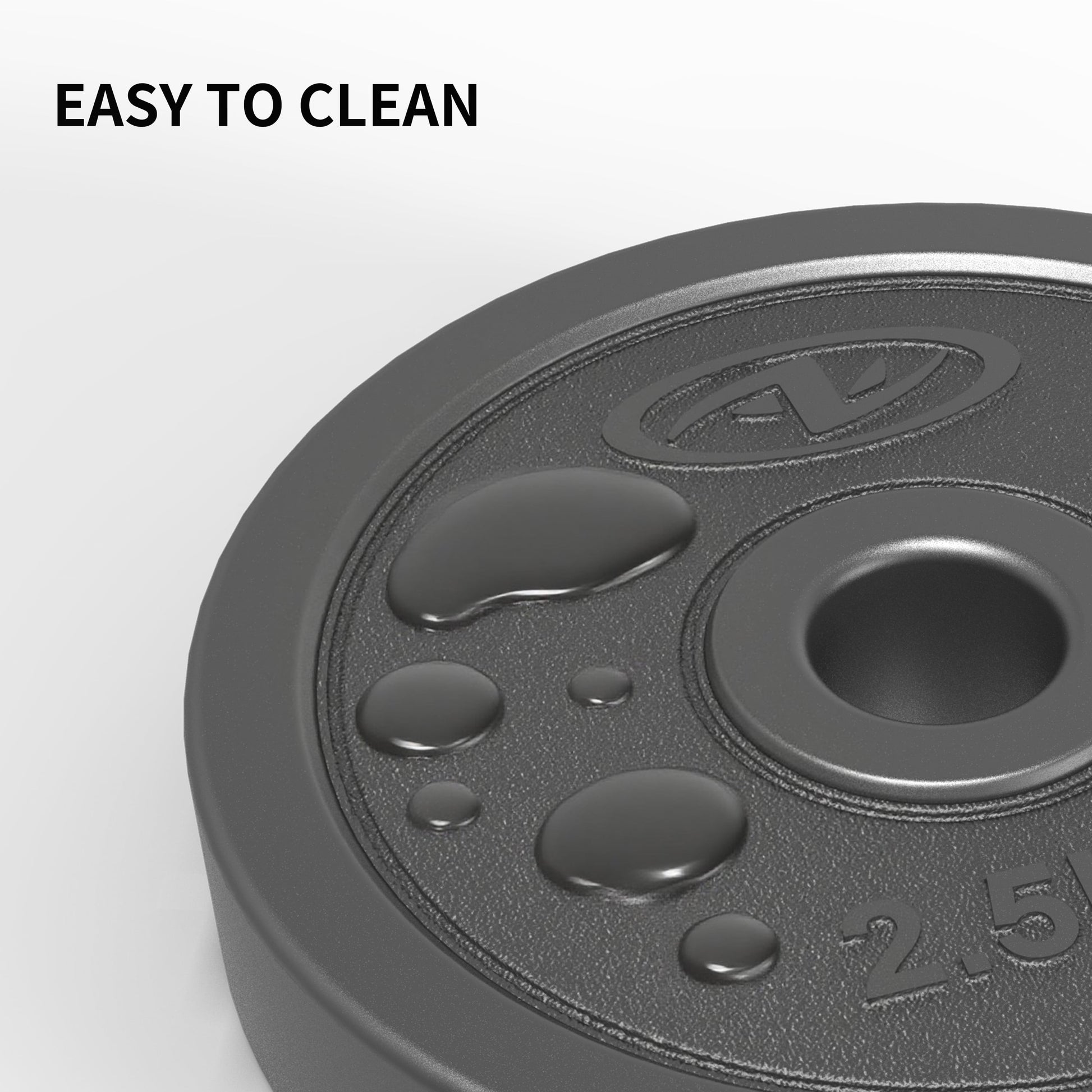 40LB 5 in 1 Adjustable Dumbbell Set , Fitness Exercises for Home Gym, Black, 1-Inch Holes Fit Standard Sized Bar