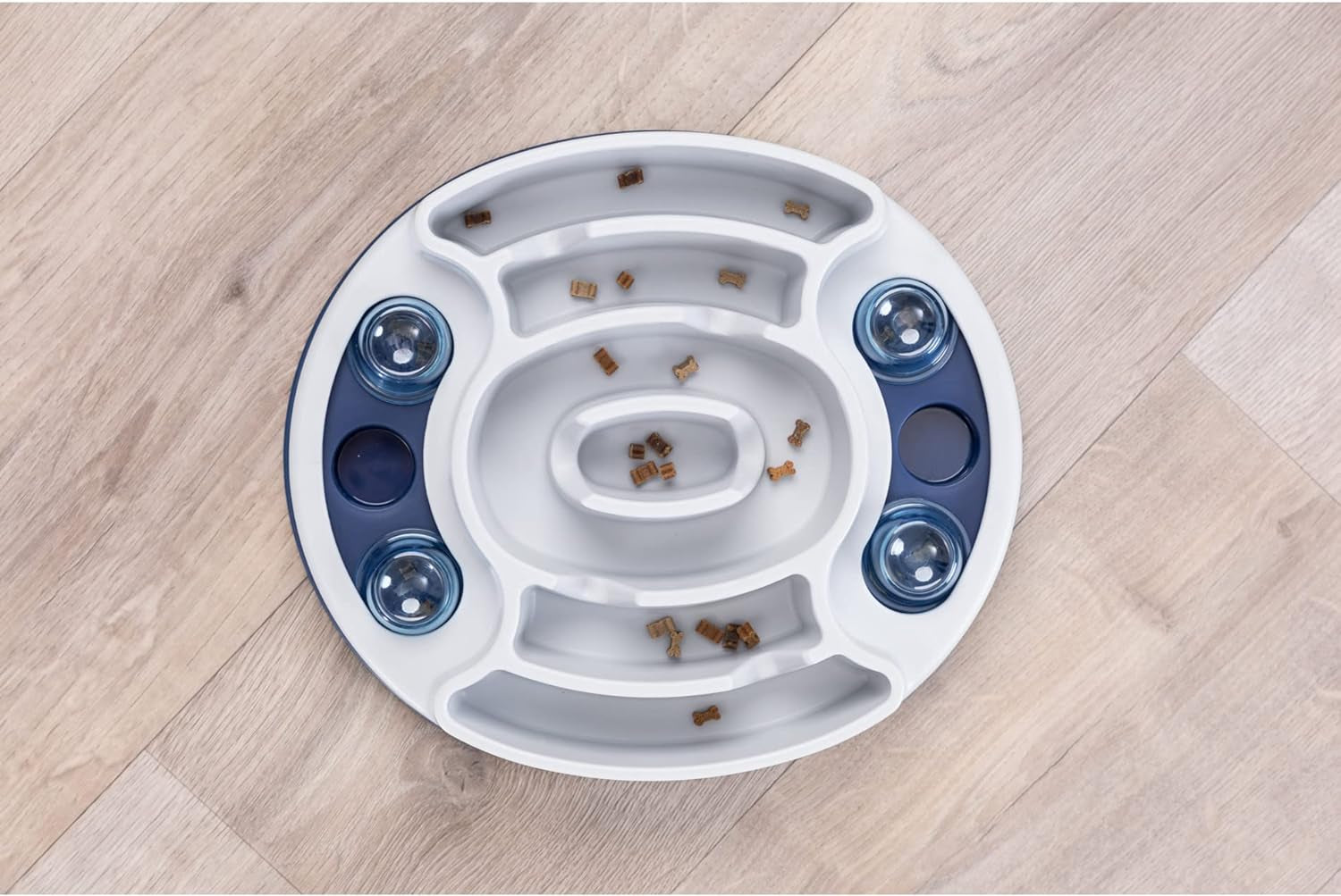 Slide & Feed Dog Enrichment Toy, Beginner Level 1 Dog Puzzle, Interactive Treat Game